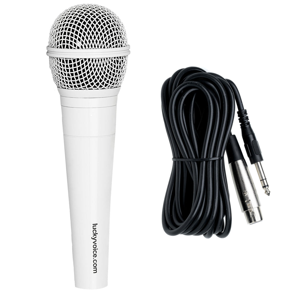 White Microphone